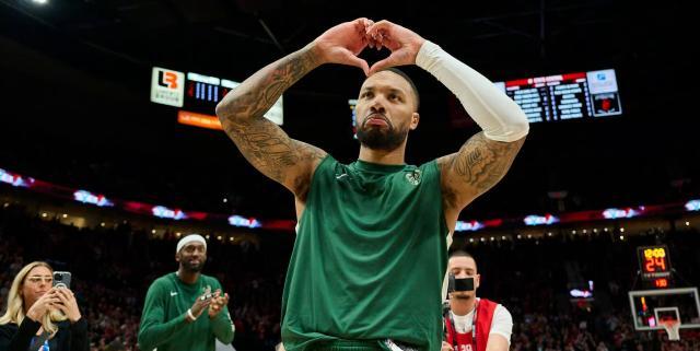 星空体育平台-赢了球迷的爱却输了比赛，故地重游利拉德喜忧参半